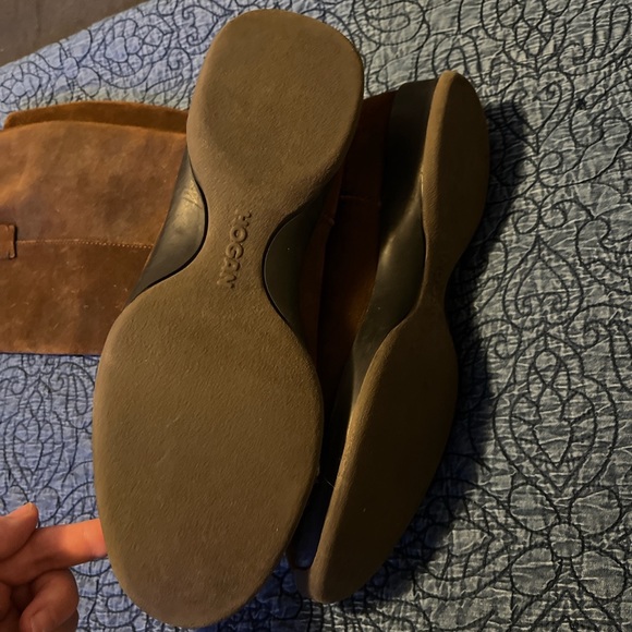 Hogan Suede Leather Riding Boots - Picture 4 of 5